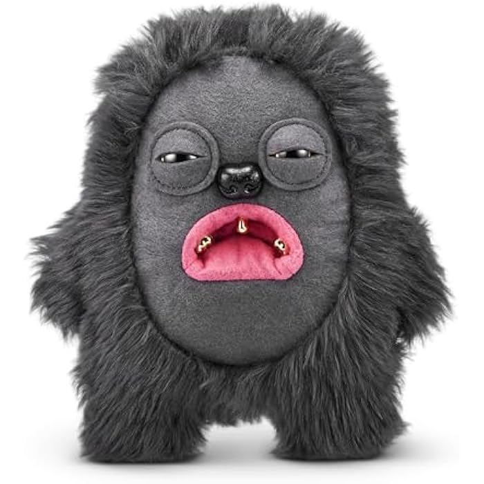 Fuggler Gold Fuggs by ZURU Funny Ugly Monster, Plush, Collectible, Toy (Hedge Grog - Eyes and Teeth)