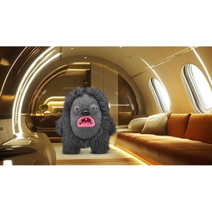 Fuggler Gold Fuggs by ZURU Funny Ugly Monster, Plush, Collectible, Toy (Hedge Grog - Eyes and Teeth)