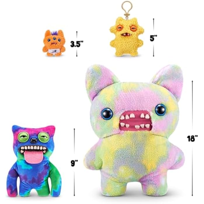Fuggler Laboratory Misfits by ZURU Funny Ugly Monster, Plush, Collectible, Silly, Toy (Sir Belch)